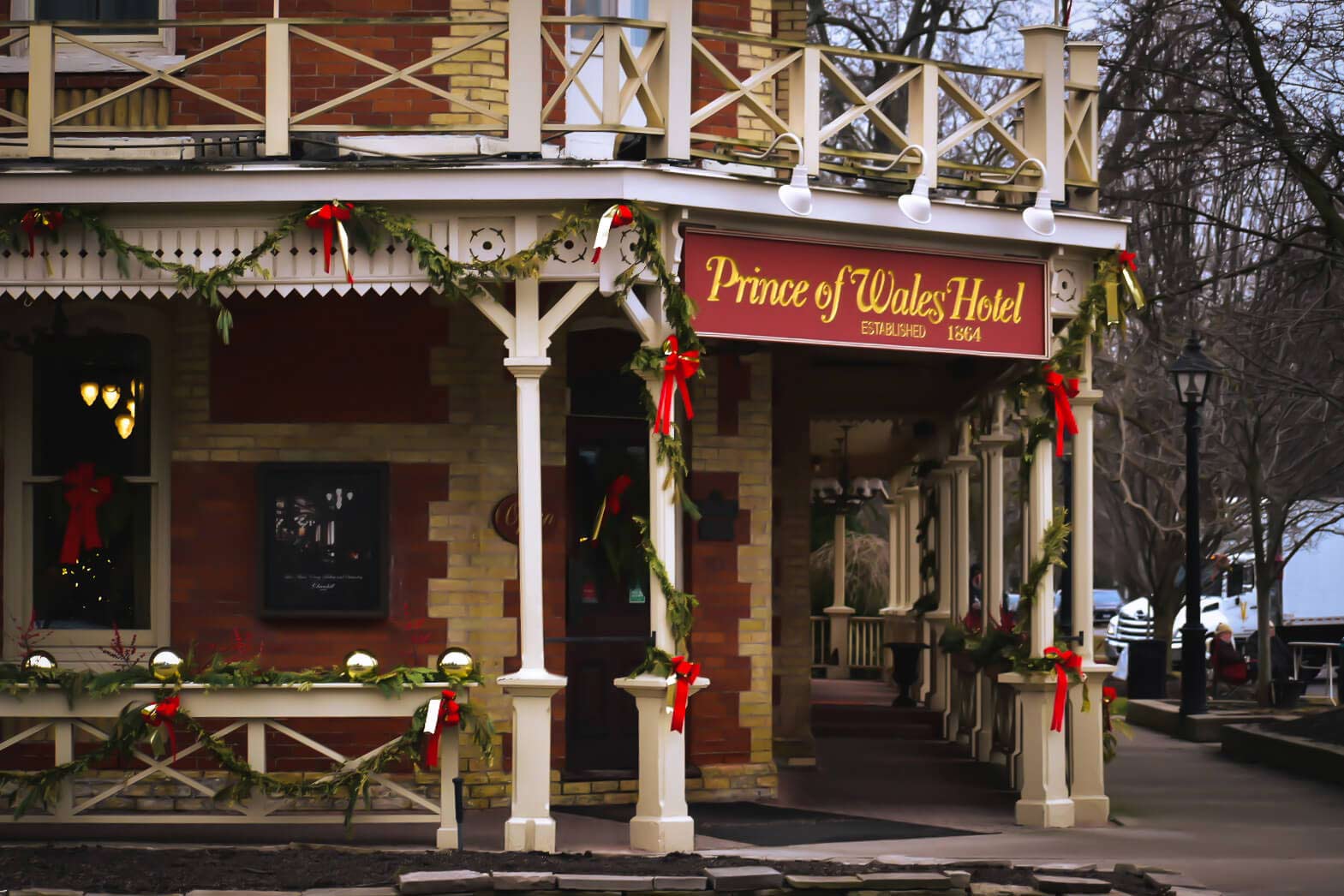 Hotel-porch
